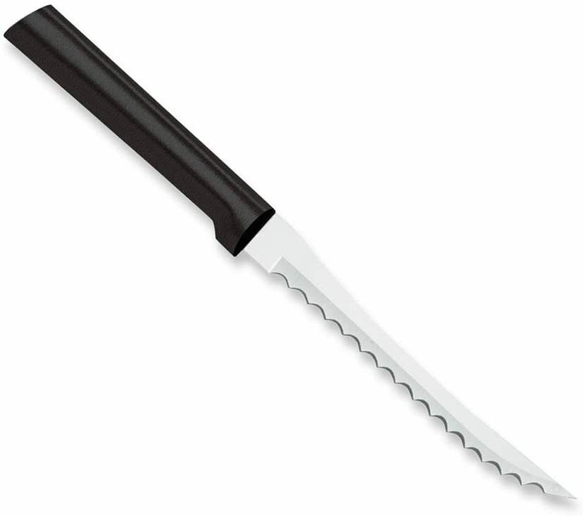 Rada Cutlery Tomato Slicing Knife Stainless Steel Blade Made in USA, 8-7/8 Inch - Fresh Stock Dated January 2026