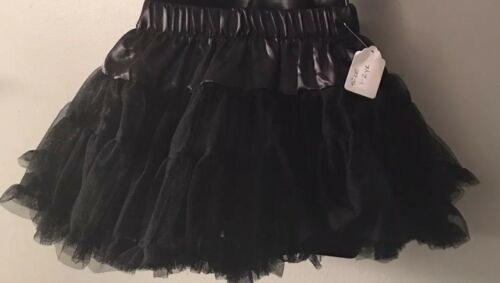 Black Dance Little Child Fairy Princess Witch Tulle Tutu Costume - Fresh Stock Dated December 2025