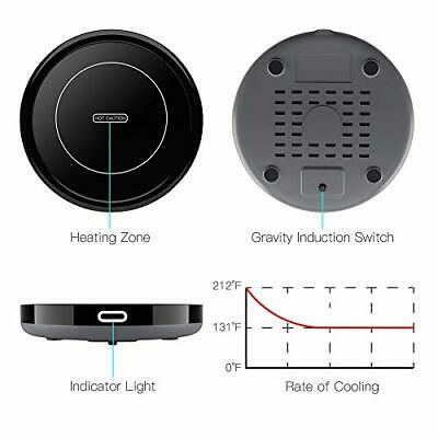 Smart Coffee Auto On/Off Gravity-induction Mug Office Desk Use, Candle Wax Set - Fresh Stock Dated February 2026