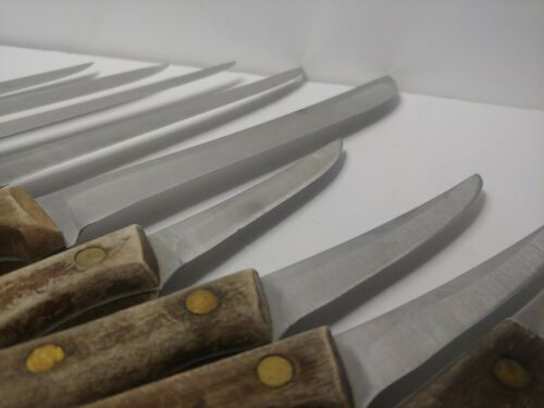 Set Of 9 Chicago Cutlery Kitchen Knives Wooden Handles 78S 65S 66S 103S 40S - Fresh Stock Dated January 2026