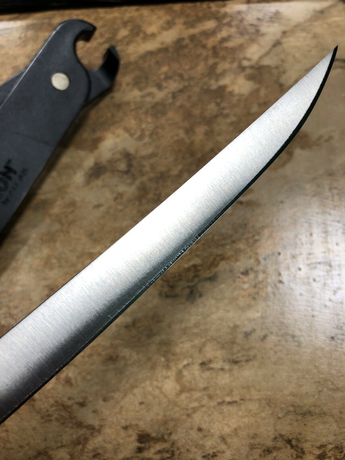 The Fisherman's Solution Fish Fillet Knife with Sheath & Sharpening Stone Cutco - Fresh Stock Dated January 2026