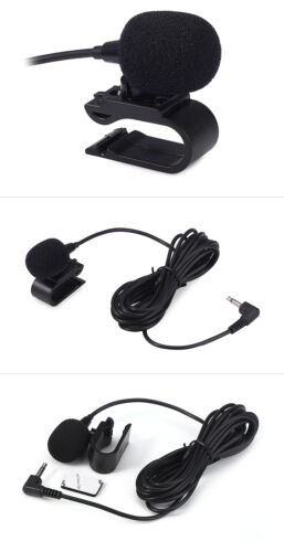 3.5mm Car Stereo External Microphone for Bluetooth Enabled Stereo GPS DVD Radio - Fresh Stock Dated December 2025