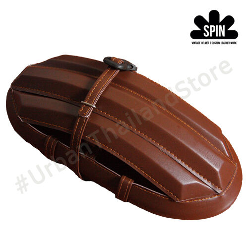 Vintage Cycling Bicycle Helmet Adult L'eroica Retro Classic Commuter Hat Brown - Fresh Stock Dated December 2025