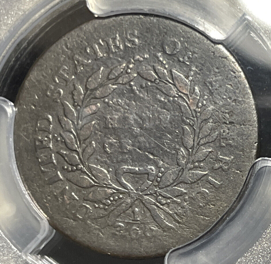 1793 Liberty Cap Half Cent PCGS VG Details - Planchet Flaw - Fantastic Reverse - Fresh Stock Dated December 2025