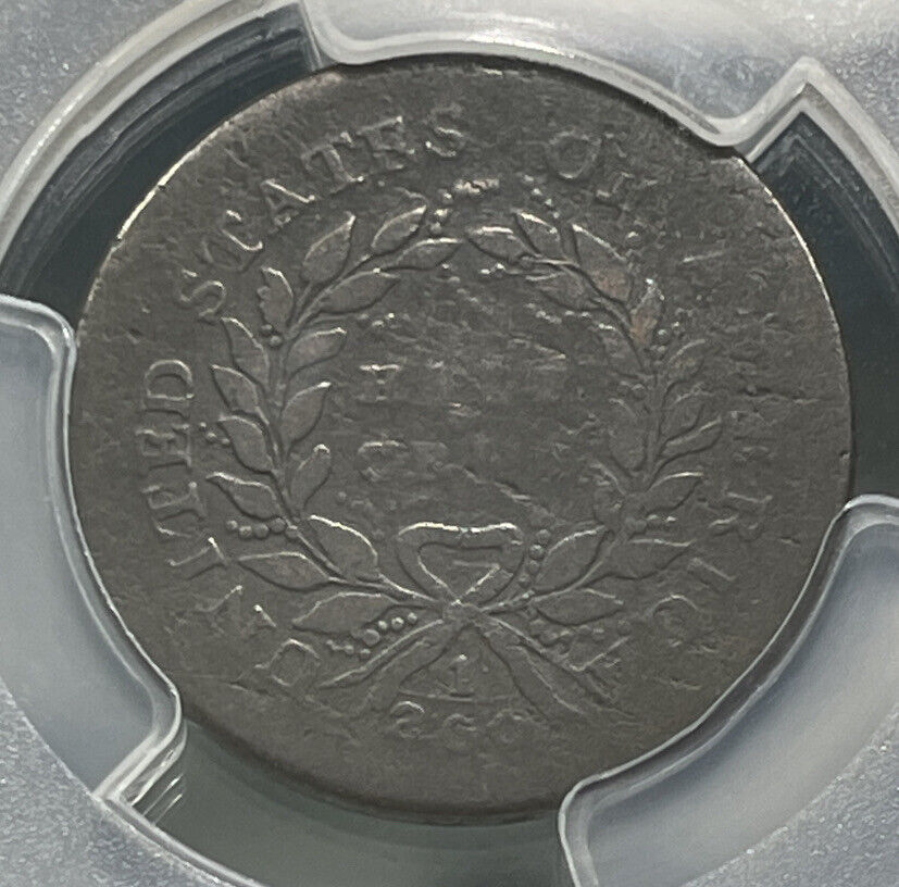 1793 Liberty Cap Half Cent PCGS VG Details - Planchet Flaw - Fantastic Reverse - Fresh Stock Dated December 2025