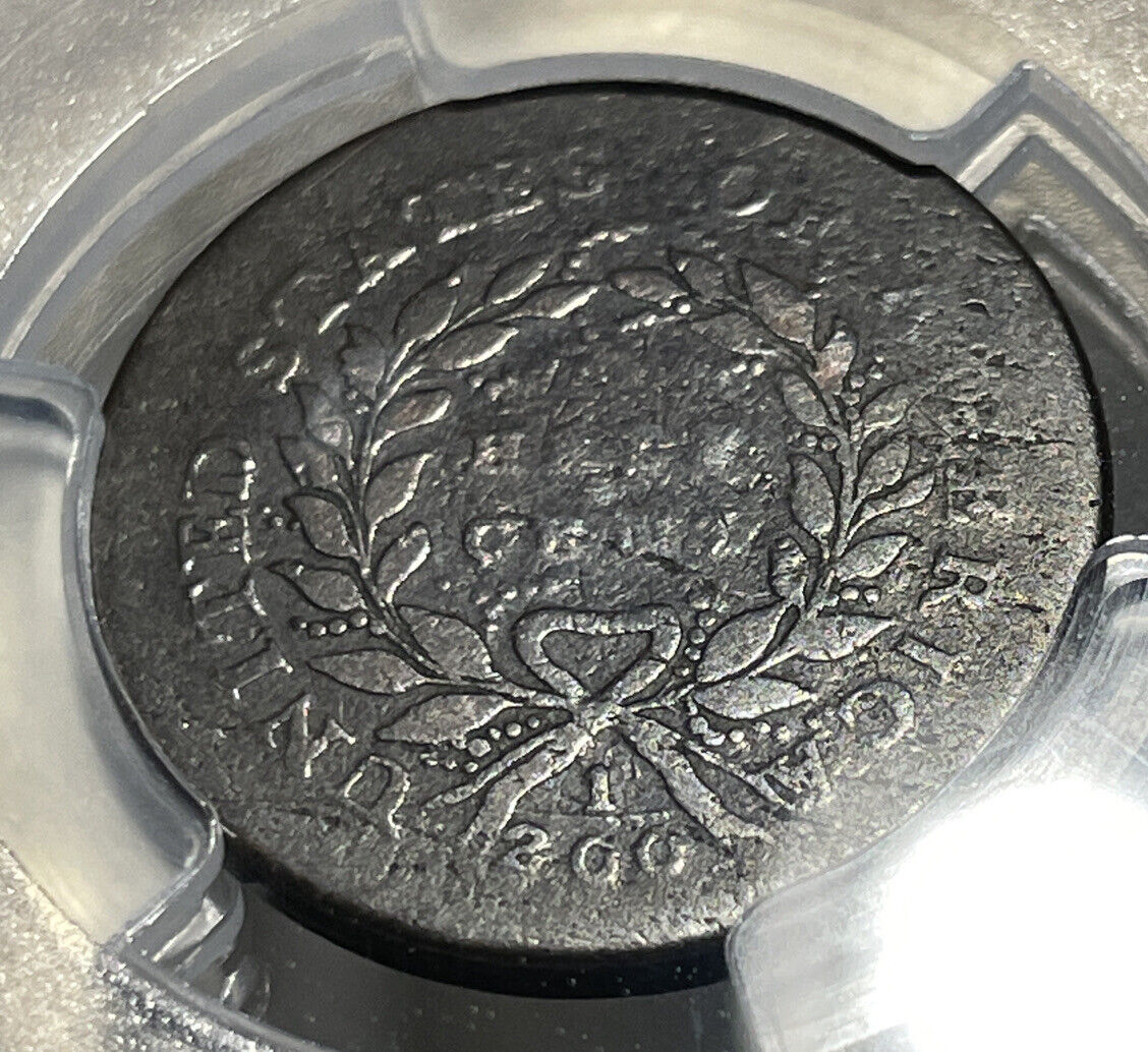 1793 Liberty Cap Half Cent PCGS VG Details - Planchet Flaw - Fantastic Reverse - Fresh Stock Dated December 2025