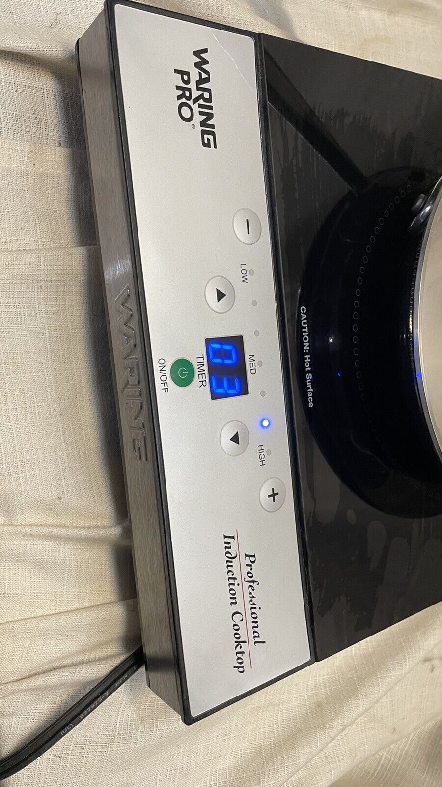 Waring Pro Induction Cooktop Burner ICT100 Camping, Tiny Home. Omlettes + MORE - Fresh Stock Dated February 2026