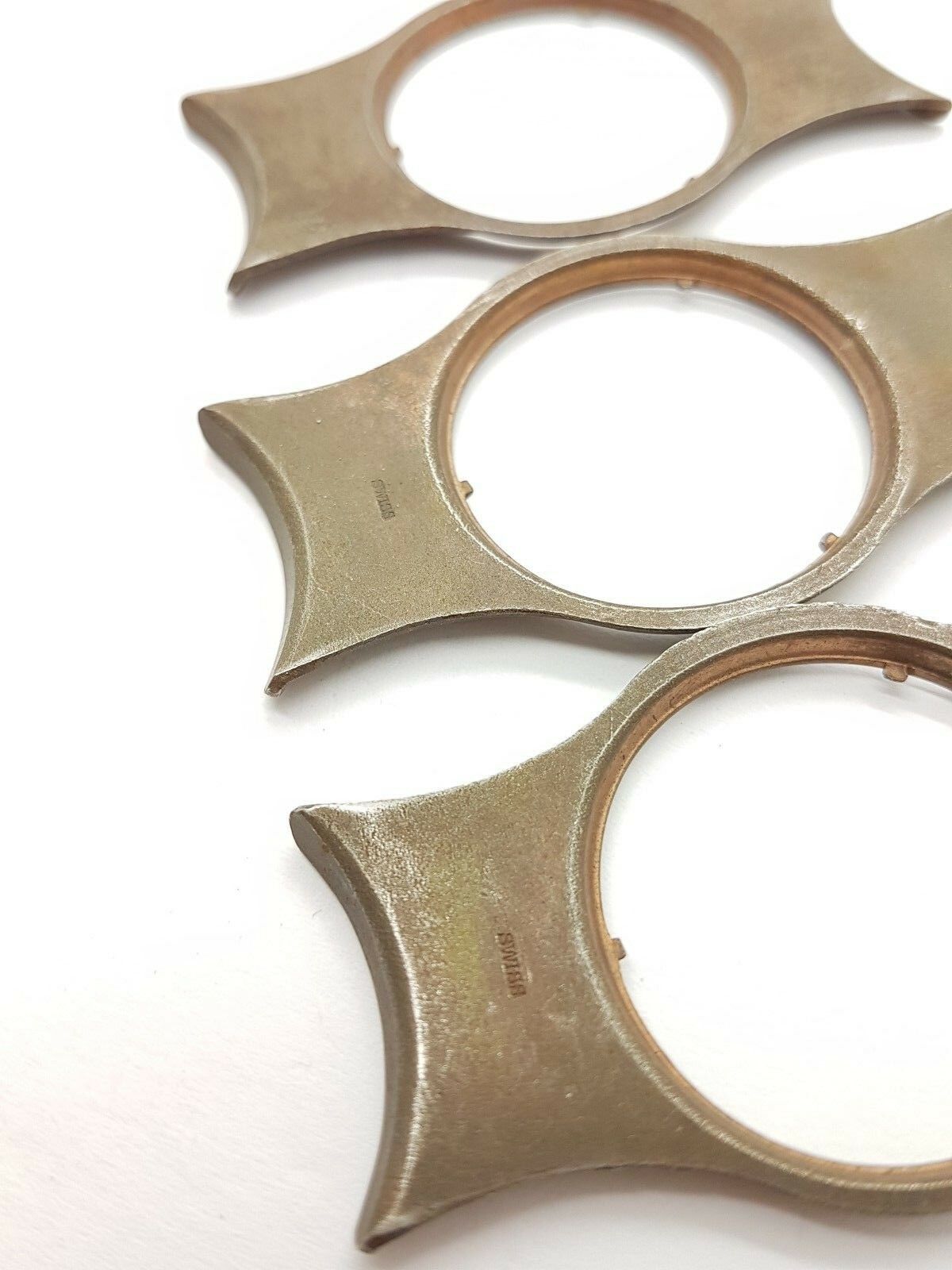 Three small watch openers swiss made & marked 26.50mm to 26.80mm width - 6P - Fresh Stock Dated December 2025