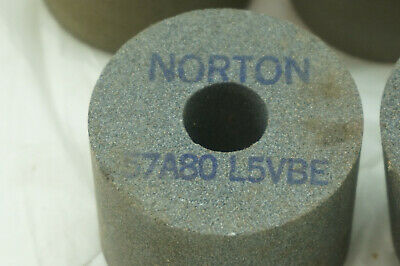 VINTAGE WATCHMAKER TOOLS NORTON GRINDING WHEELS 5 PC JEWELERS CLOCKMAKERS - Fresh Stock Dated December 2025