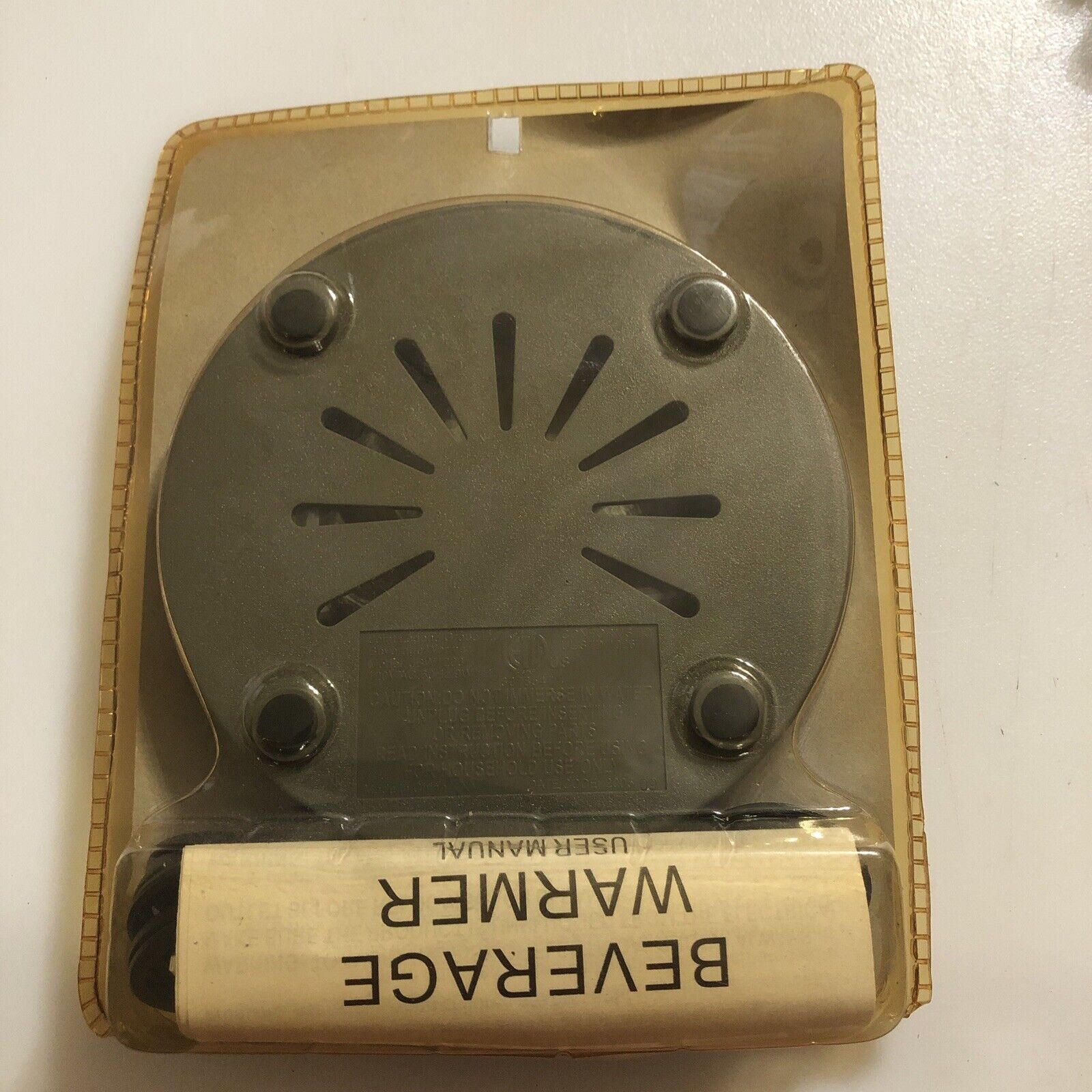 New and Sealed Beverage Warmer Unit Model JBW1200, Vintage Walmart Brand Hi/Low - Fresh Stock Dated February 2026