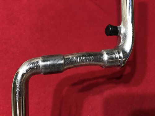 NOS GT 175mm CHROME CRANKS OLD SCHOOL BMX - Fresh Stock Dated December 2025