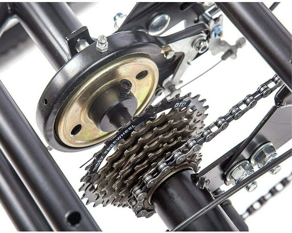 24inch Mountain Tricycle 7 Speed Adult Trikes Shopping Bicycle with Rear Basket - Fresh Stock Dated January 2026