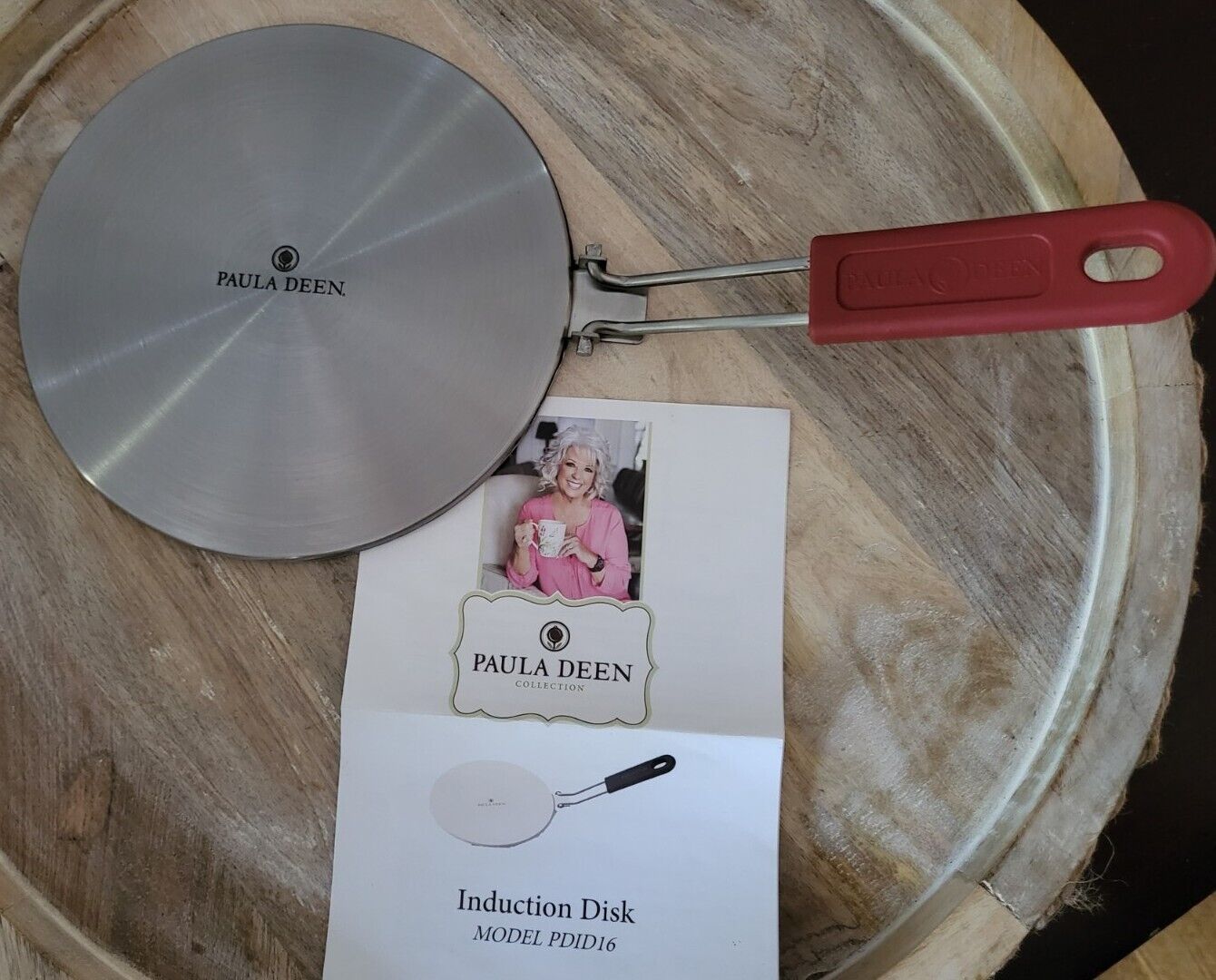 Paula Deen Induction Disk - Fresh Stock Dated February 2026