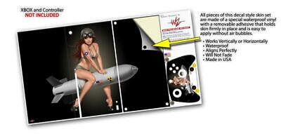 Skins XBOX Series X Console Controller Missle Army Pinup Girl - Fresh Stock Dated February 2026