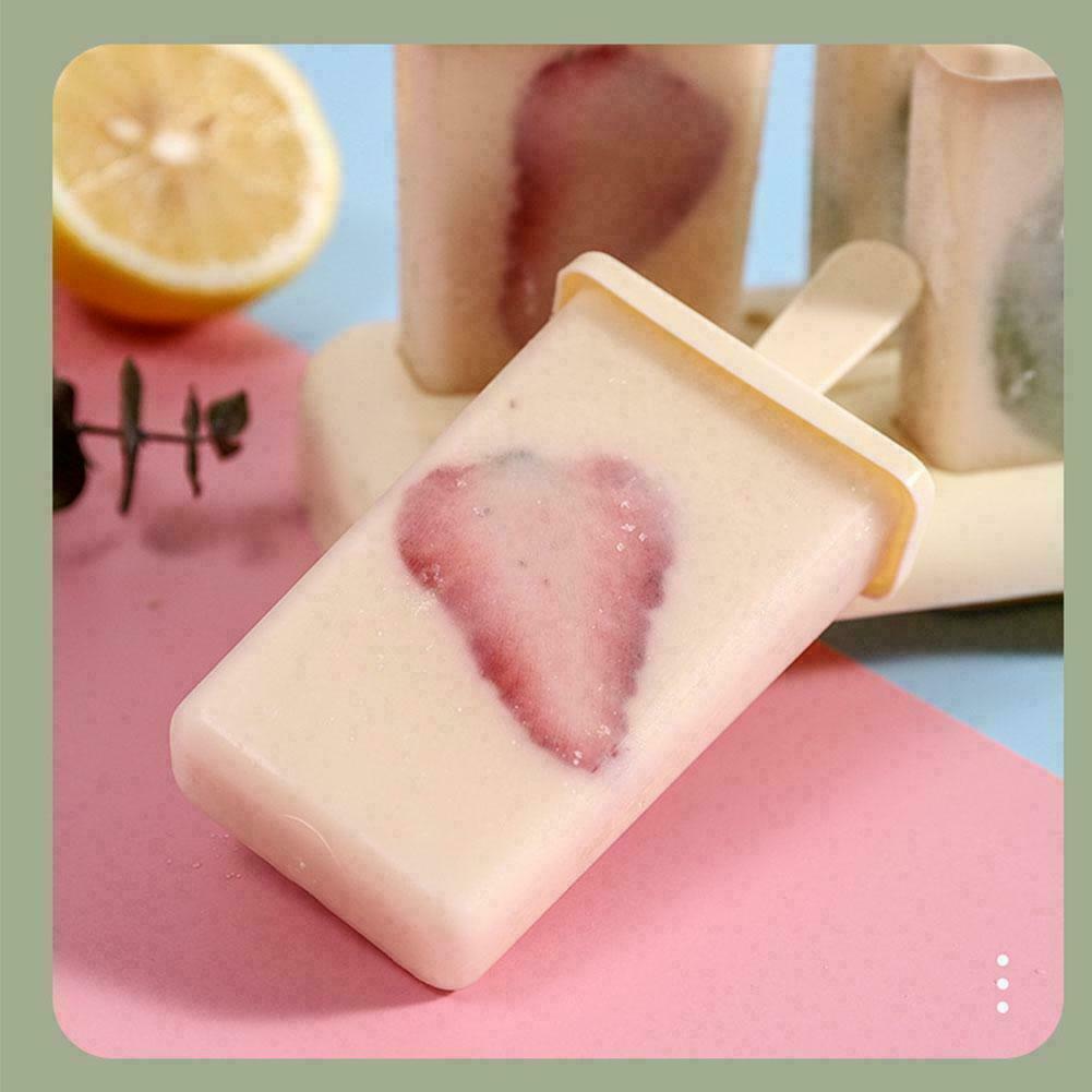 Ice Cream Molds 9 Ice Popsicle Mold Set Reusable Ice DIY Molds Stick Cream Y4L2 - Fresh Stock Dated February 2026