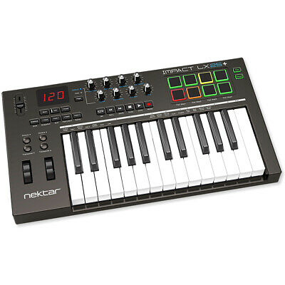 Nektar Impact LX25+ 25-Key MIDI Controller Keyboard - Fresh Stock Dated December 2025