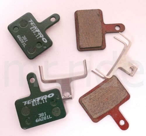 2Pair Tektro Bike E10.11 Disc Brake Pads w/ Spring OrionSL/Orion/Volans/Auriga - Fresh Stock Dated December 2025