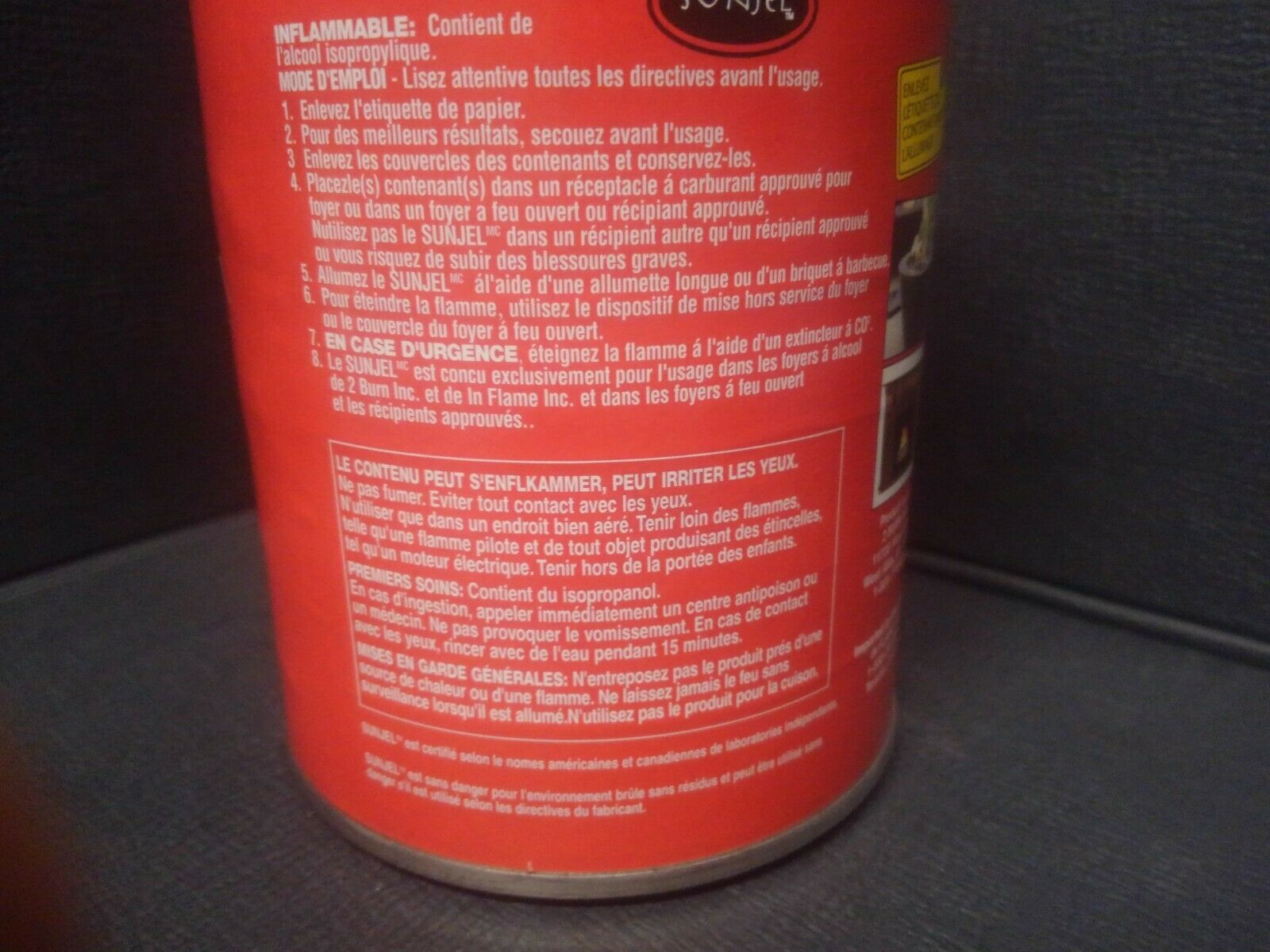 Real Flame 13 oz Premium Gel Sootless Fireplace And Gel Burners - Fresh Stock Dated December 2025