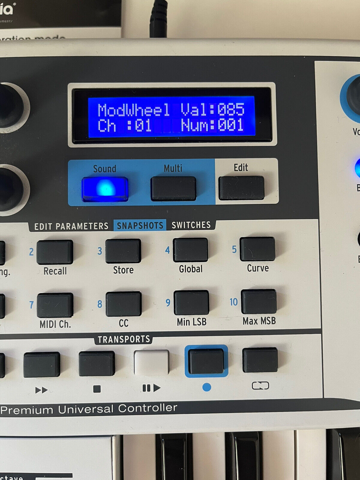 ARTURIA KEYLAB 25 MIDI Controller USB Keyboard -Analog Lab - Rare W/box Manual - Fresh Stock Dated December 2025