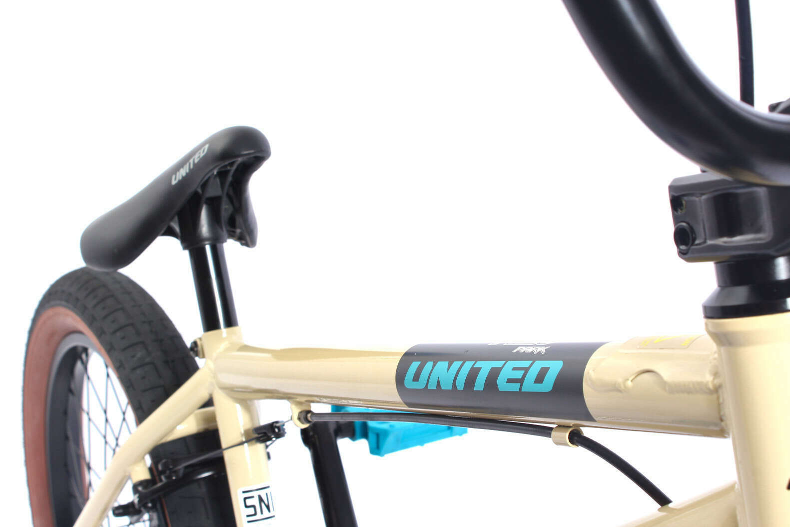 KHE BMX United REV Park Beige 20 Inches Affix 360° Rotor Only 23lbs - Fresh Stock Dated January 2026