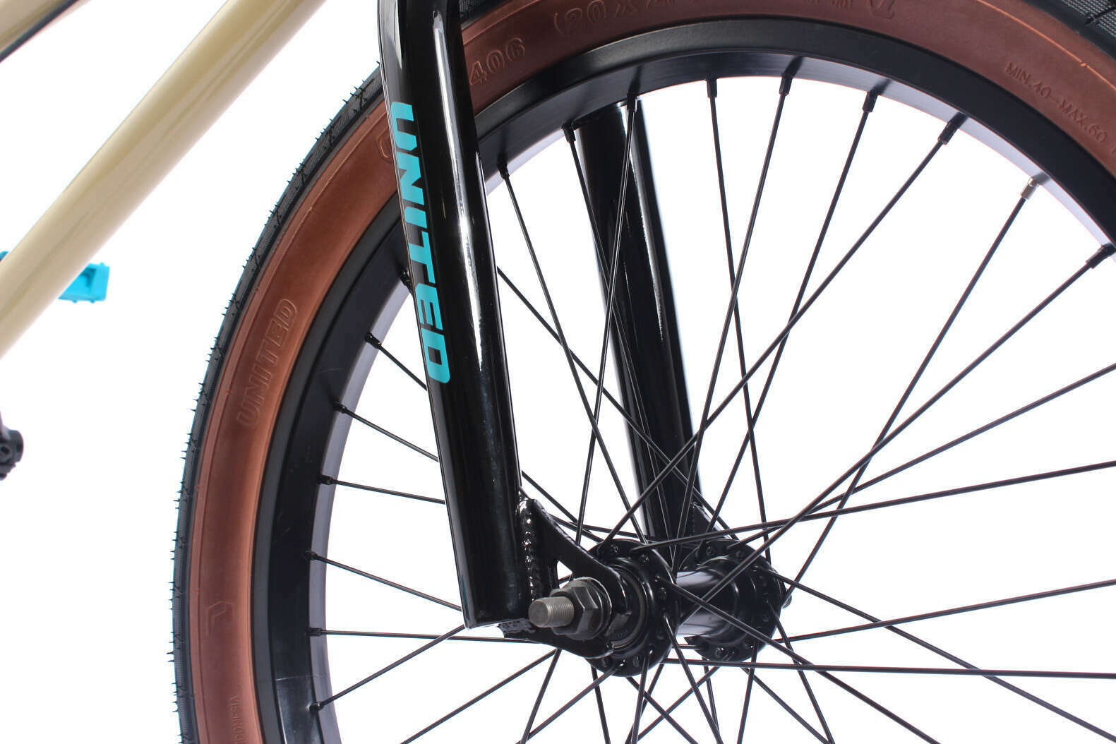 KHE BMX United REV Park Beige 20 Inches Affix 360° Rotor Only 23lbs - Fresh Stock Dated January 2026