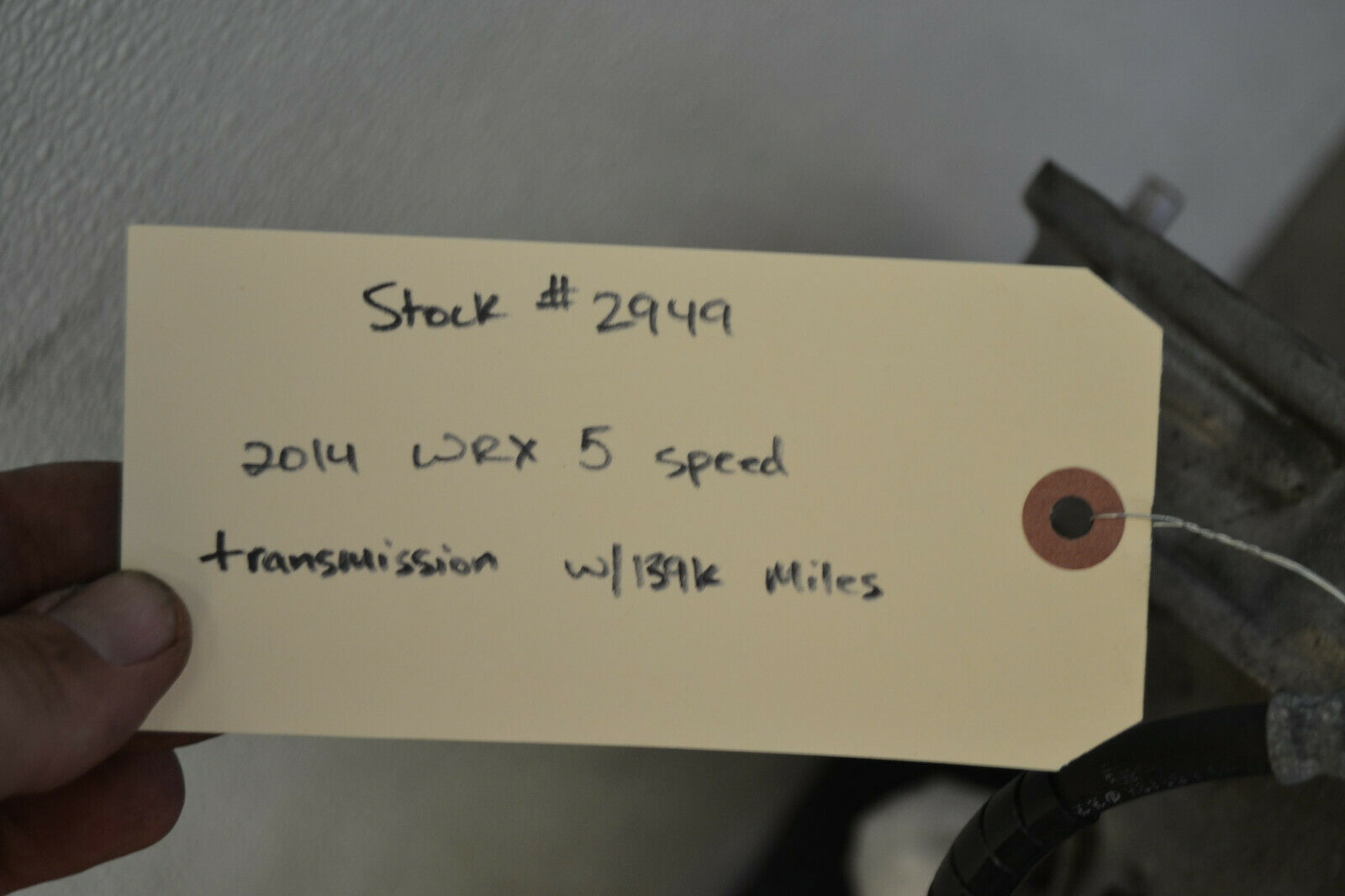 Subaru Impreza WRX 5 Speed Transmission Trans 139k Miles Genuine Oem 2011-2014 - Fresh Stock Dated December 2025