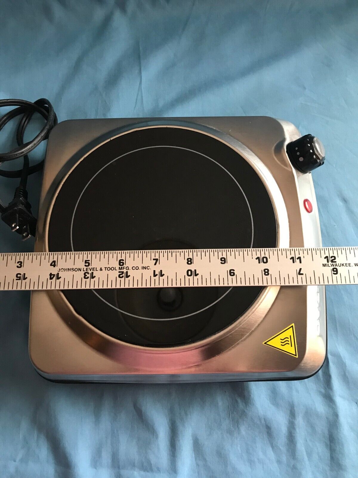 Pre-Owned Ovente Portable Electric Infrared Cooktop / Burner / Hot Plate - Fresh Stock Dated February 2026