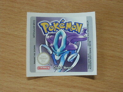 Gameboy Pokemon Collection Replacement Label Decal Sticker Nintendo Cartridge - Fresh Stock Dated December 2025