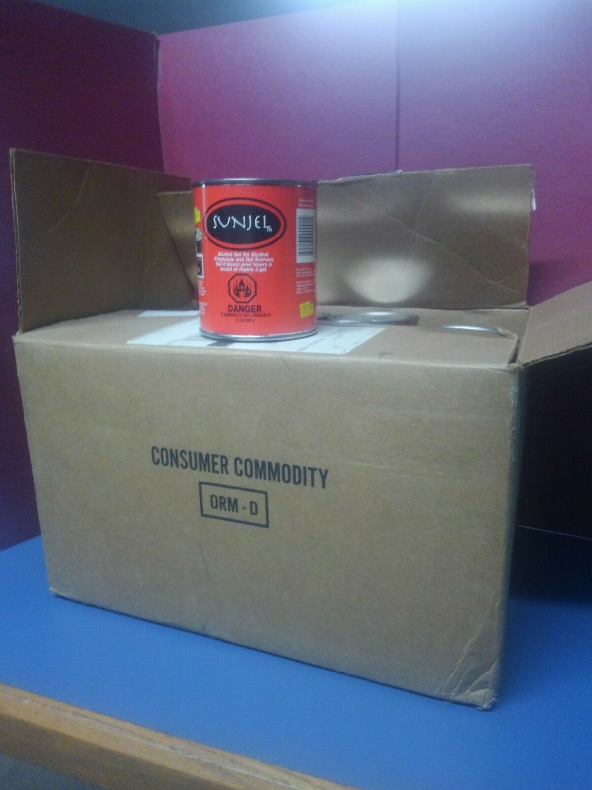 Real Flame 13 oz Premium Gel Sootless Fireplace And Gel Burners - Fresh Stock Dated December 2025