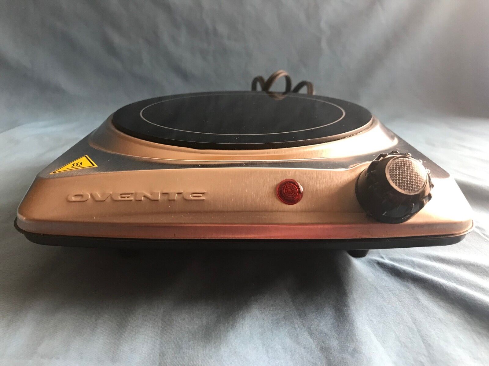 Pre-Owned Ovente Portable Electric Infrared Cooktop / Burner / Hot Plate - Fresh Stock Dated February 2026