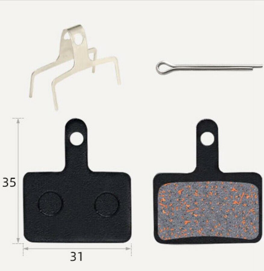 Disc Brake Pads Road Bike Semi-Metallic Bicycle Resin Kool stop for Shimano A693 - Fresh Stock Dated December 2025