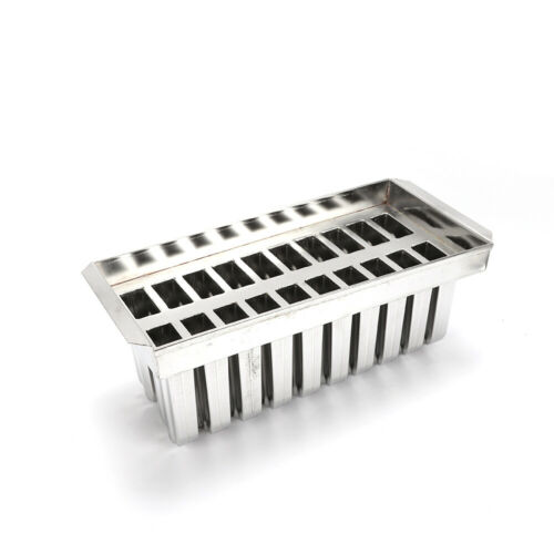 20Set Frozen Popsicle Molds Ice Cream Stick Mold Stainless Steel 0.8mm Silver US - Fresh Stock Dated February 2026