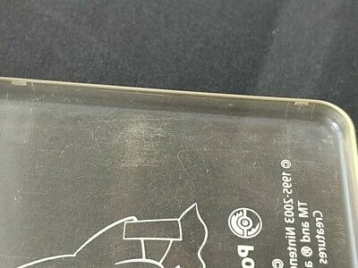 Pokemon Center Jirachi LIMITED EDITION GBA SP Face plate(Hardcover) -d0718- - Fresh Stock Dated December 2025