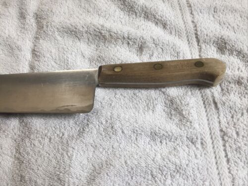 Chicago Cutlery Vintage Chef Knife 42S WALNUT Handle 10” Blade - Fresh Stock Dated January 2026