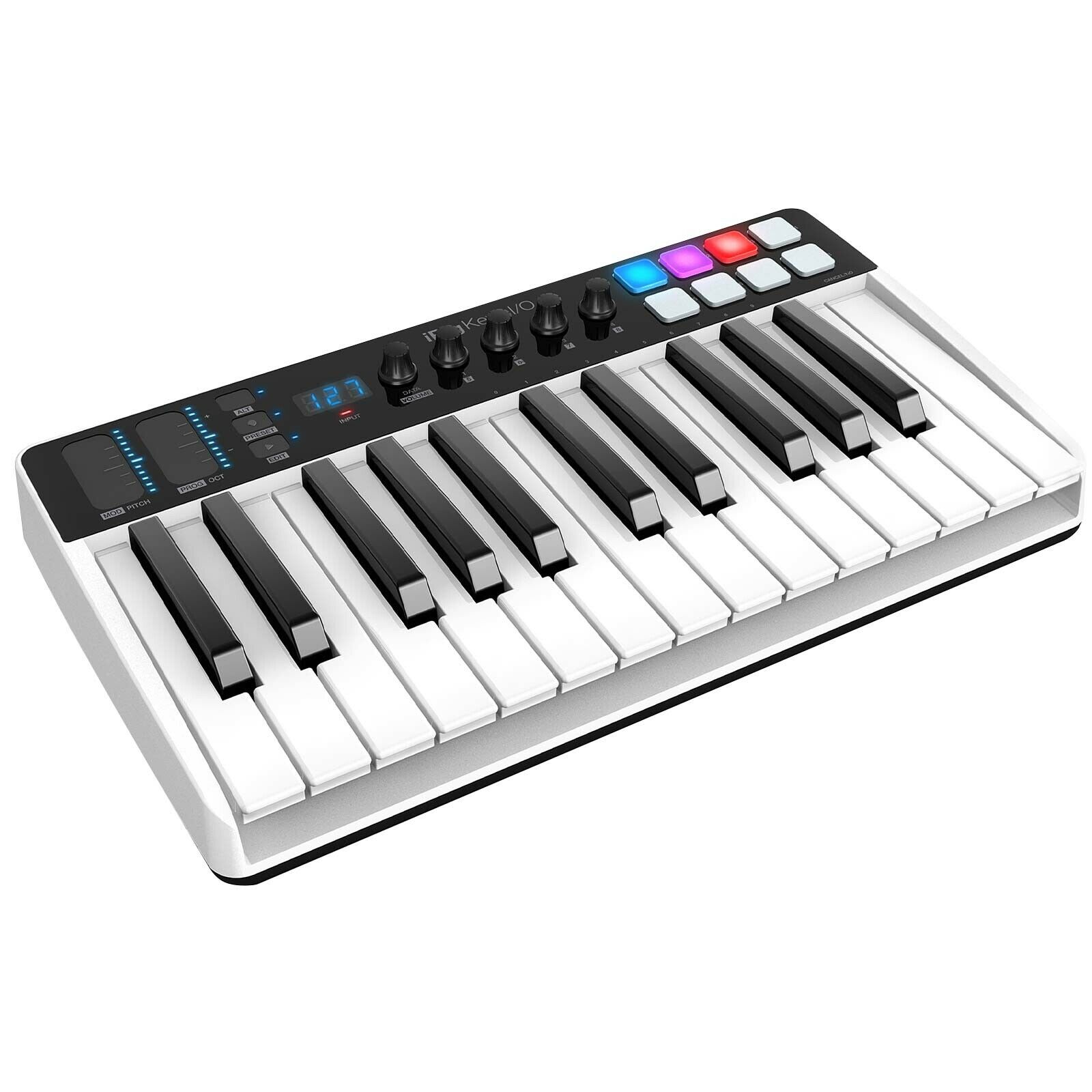 iRig Keys I/O 25 25-Key Keyboard Portable Workstation w Carry Case - Fresh Stock Dated December 2025