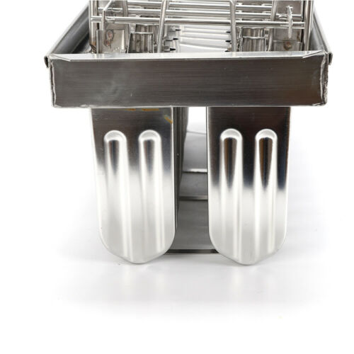 20Set Frozen Popsicle Molds Ice Cream Stick Mold Stainless Steel 0.8mm Silver US - Fresh Stock Dated February 2026