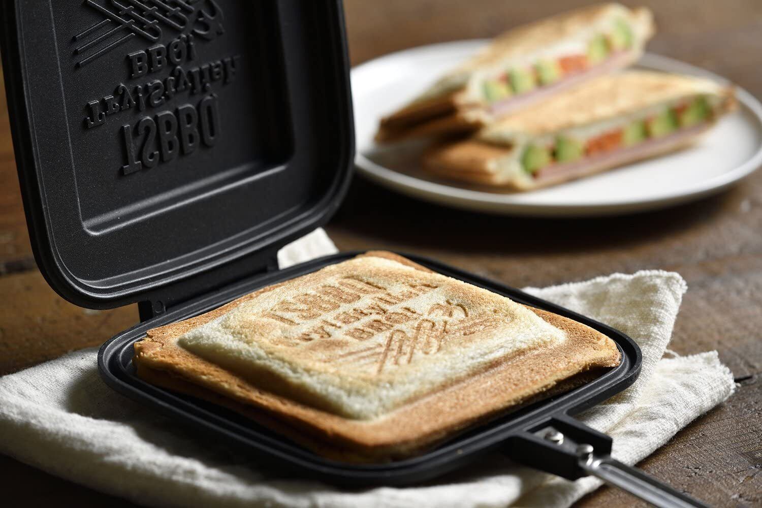 Tsubame Sanjo TSBBQ Hot Sandwich Maker Try Stylish BBQ NEW Made in Japan - Fresh Stock Dated February 2026