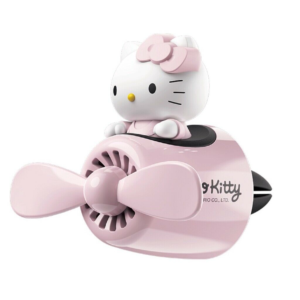 Genuine Kitty Car Fragrance Cartoon Cute Creative Girl Car Outlet Perfume - Fresh Stock Dated December 2025