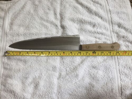 Chicago Cutlery Vintage Chef Knife 42S WALNUT Handle 10” Blade - Fresh Stock Dated January 2026