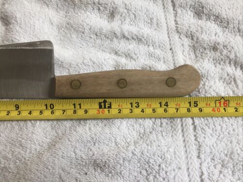 Chicago Cutlery Vintage Chef Knife 42S WALNUT Handle 10” Blade - Fresh Stock Dated January 2026