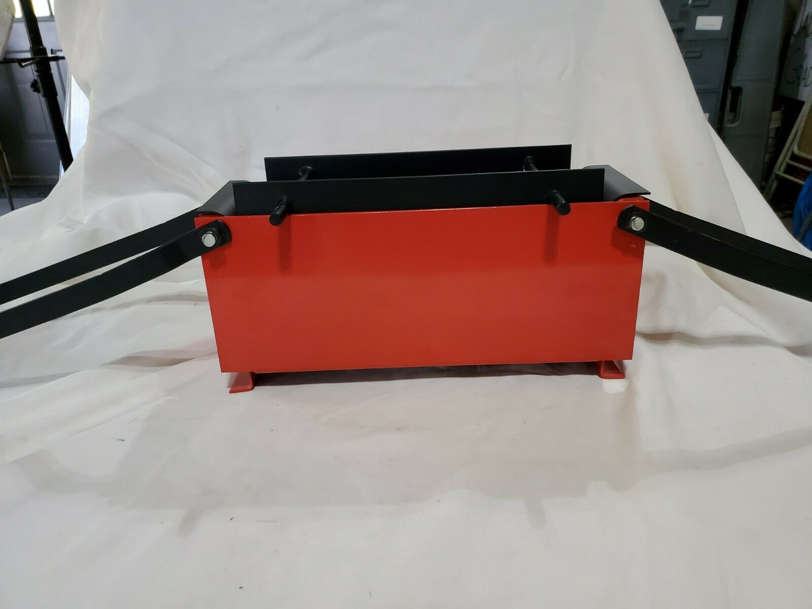 Paper Log Briquette Brick Maker Steel Black and Red Manual Press Machine - Fresh Stock Dated December 2025