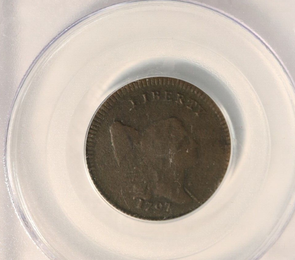 1797 Liberty Cap Flowing Hair Half Cent 1/2C - PCGS Genuine - Rare Coin! - Fresh Stock Dated December 2025