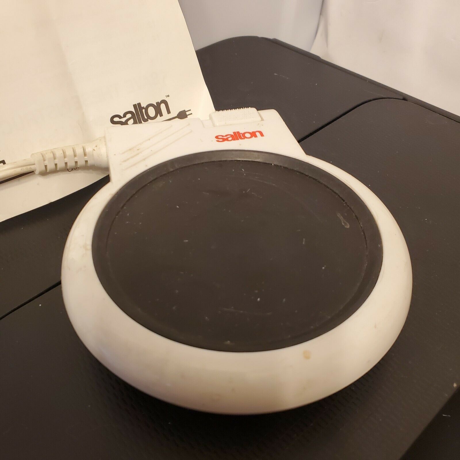 Hot Spot II Salton Model No. MW-4C Coffee Mug warmer Vintage Works - Fresh Stock Dated February 2026