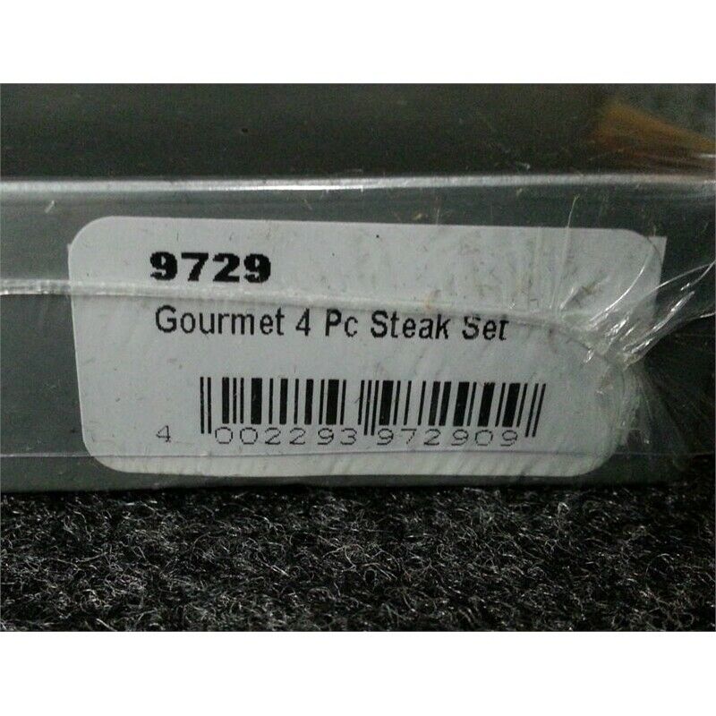 Wusthof 9729 Gourmet 4-Piece Steak Knife Set, Worn Box - Fresh Stock Dated January 2026