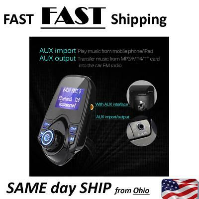 Car Wireless Bluetooth Adapter  - Hand Free Calling ---- SUPER  FAST  SHIP - Fresh Stock Dated December 2025