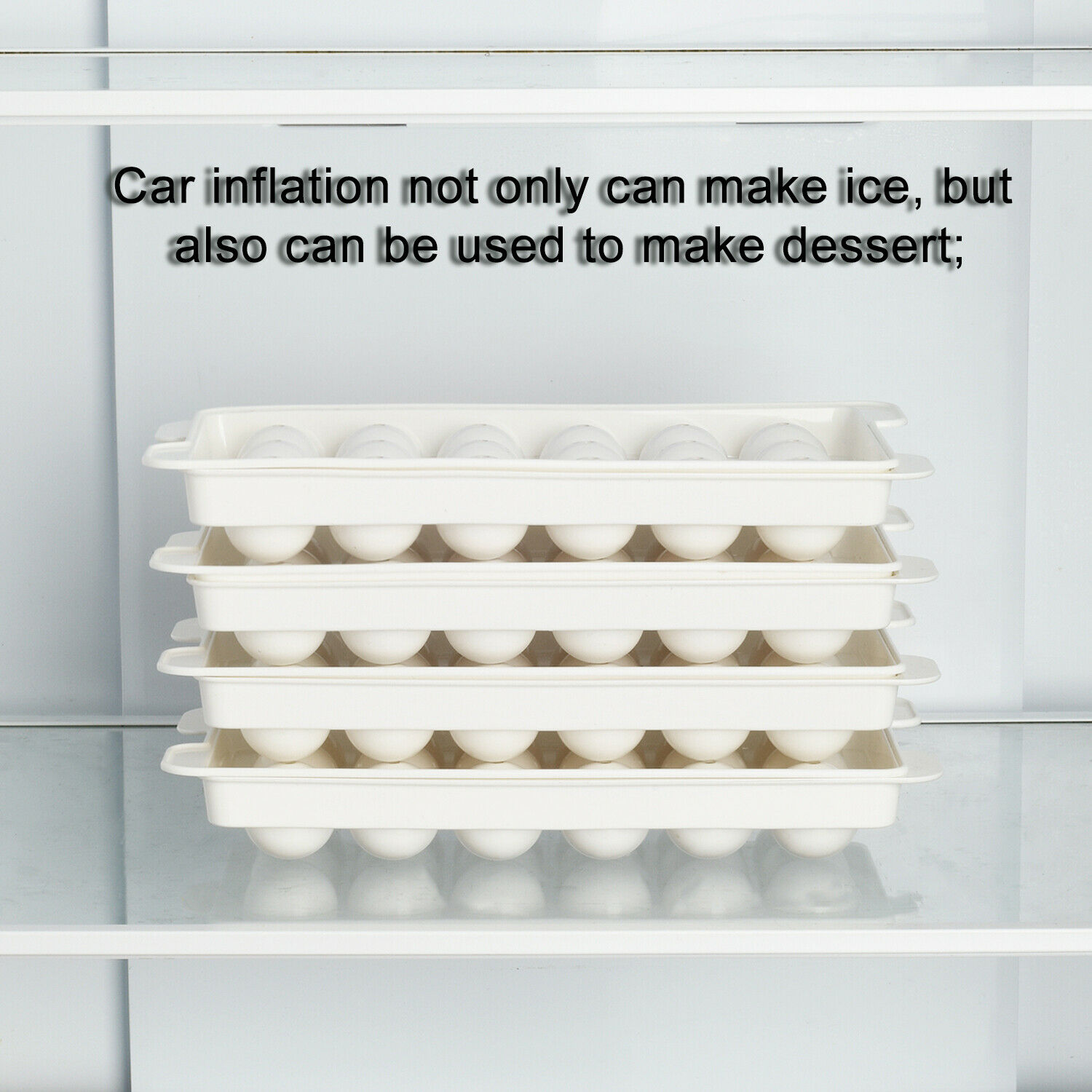 Whiskey Ice Cube Tray Ball Maker Big Mold Sphere DIY Round Mould - Fresh Stock Dated February 2026