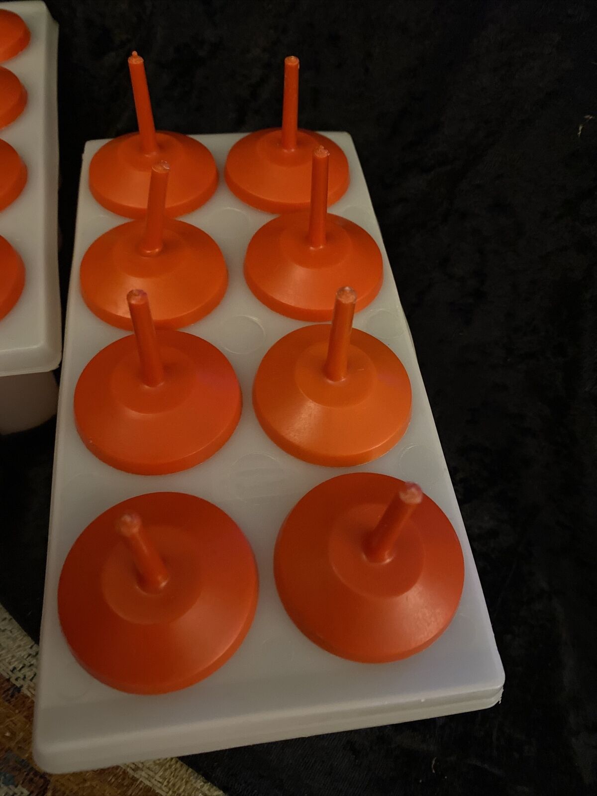 2 Trays Lustro Ware 8 Freezer Ice Pop Maker Mold Popsicle Ice Cream Frozen Pops - Fresh Stock Dated February 2026