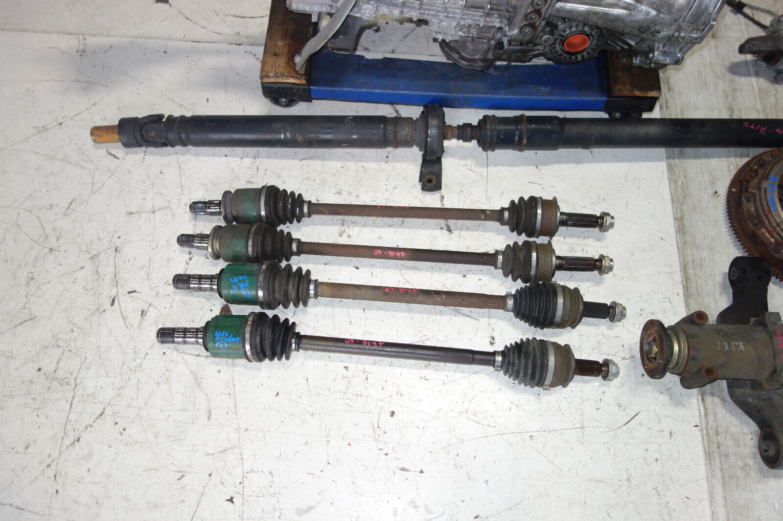 JDM Subaru Legacy Spec-B 6speed Awd Transmission Axles Rear Differential 2003-09 - Fresh Stock Dated December 2025