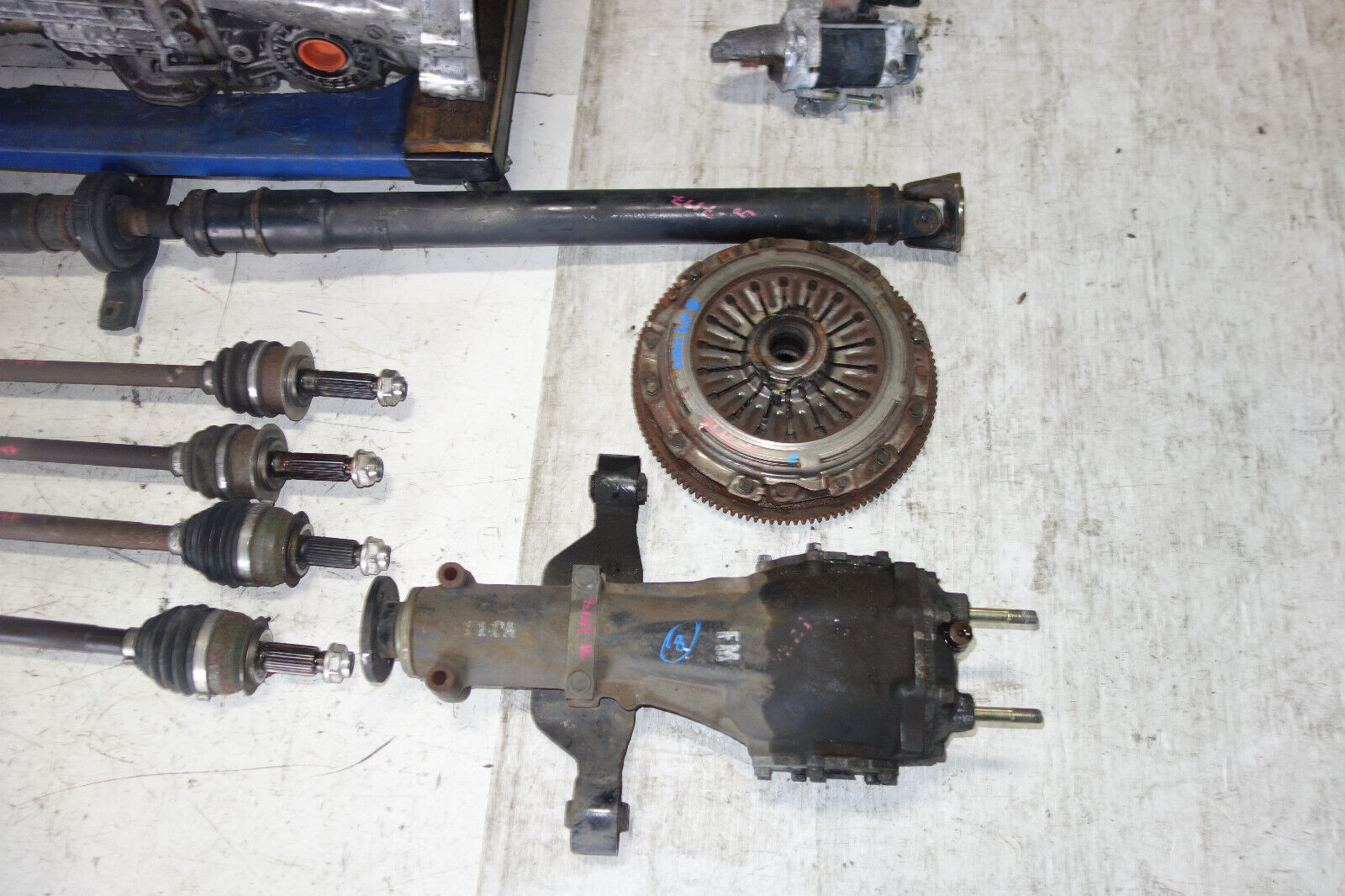 JDM Subaru Legacy Spec-B 6speed Awd Transmission Axles Rear Differential 2003-09 - Fresh Stock Dated December 2025