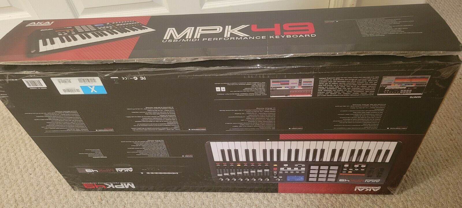 AKAI MPK49 USB/MIDI KEYBOARD - Fresh Stock Dated December 2025